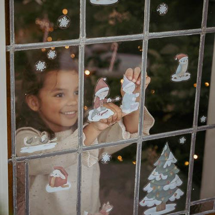 Little Dutch Raamstickers Kerst