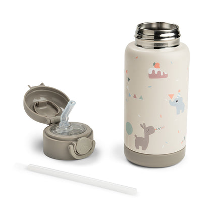 Done by Deer Thermos olkipullo Celebration Sand 340ml