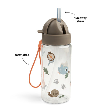 Done By Deer Straws kuppi Tiny Trails Sand 350ml