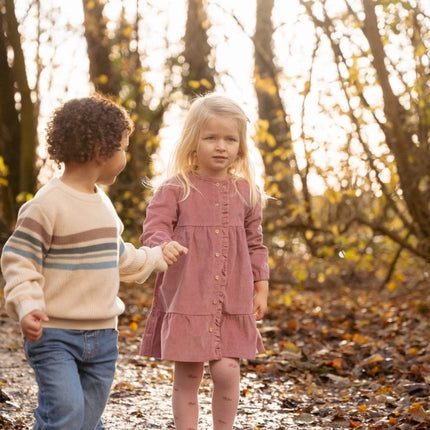 Little Dutch Maillot Kind Sand/ Velvet Rose 2St koop je bij Babywinkel
