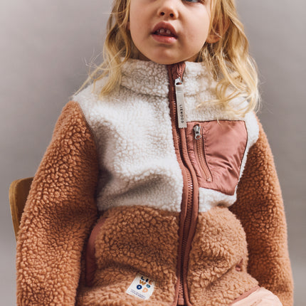 Liewood Nolan Pile takki Toscana rose multi mix Liewood Nolan Pile takki Toscany rose multi mix