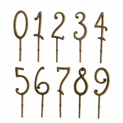 Konges Sløjd Syntymäpäiväjuna Numerot 0–9