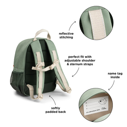 Done By Deer -reppu Tiny Trails Green 13 l