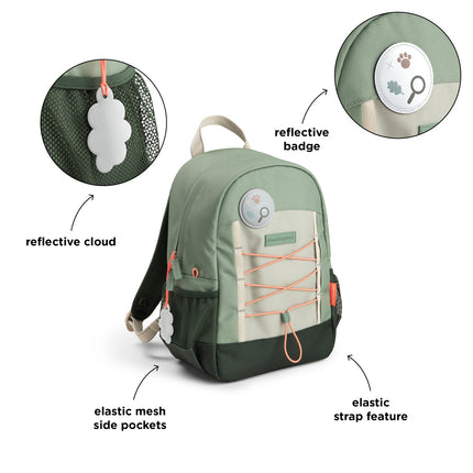 Done By Deer -reppu Tiny Trails Green 13 l