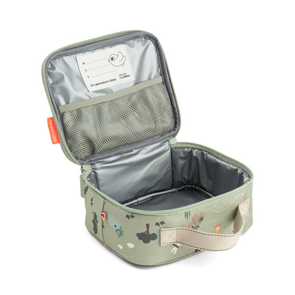 Done By Deer Tiny Thermos -lounaspussi, Tiny trails, vihreä, 2,8 l