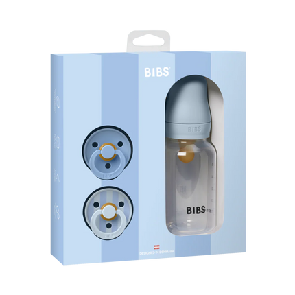 BIBS-lahjapakkaus Sprinkle Baby Blue