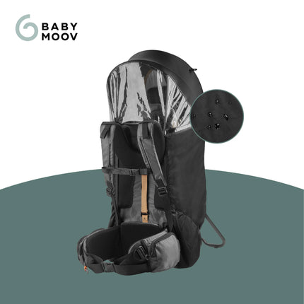 Babymoov-sadesuoja Moov<tamp>Hike-kantoreppuun</tamp>