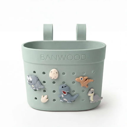 Banwoodin Pin<tamp>Ride Clay</tamp>-lastenpotkulaudan ja polkupyörän kori
