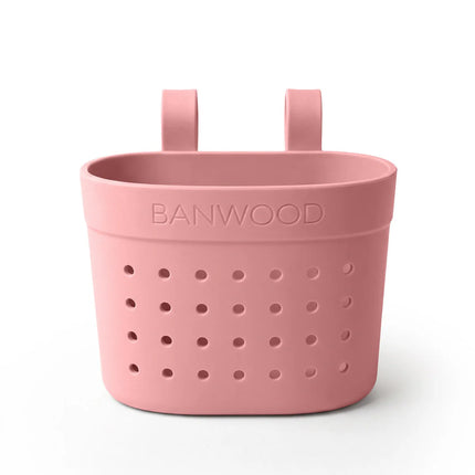 Banwoodin Pin<tamp>Ride Raspberry</tamp>-lastenpotkulaudan ja polkupyörän kori