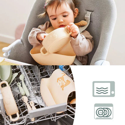 Babymoov Ensimmäinen astiasetti Mini Roar