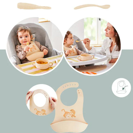 Babymoov Ensimmäinen astiasetti Mini Roar