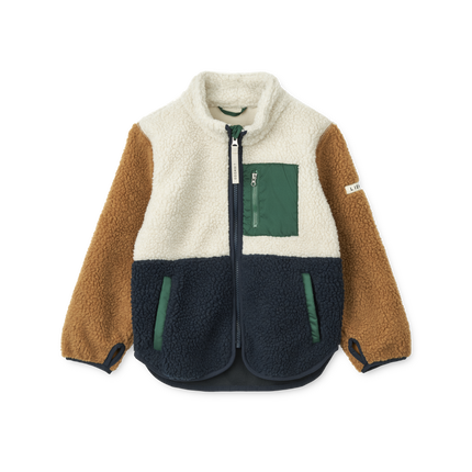 Liewood Nolan Pile Jacket Classic navy multi mix