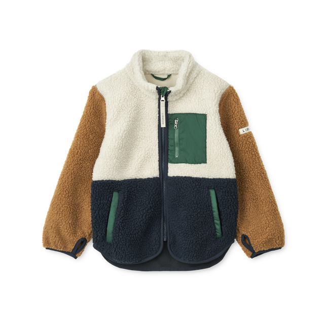 Liewood Nolan Pile Jacket Classic navy multi mix
