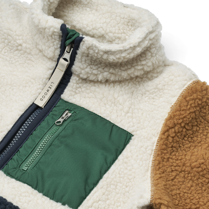 Liewood Nolan Pile Jacket Classic navy multi mix