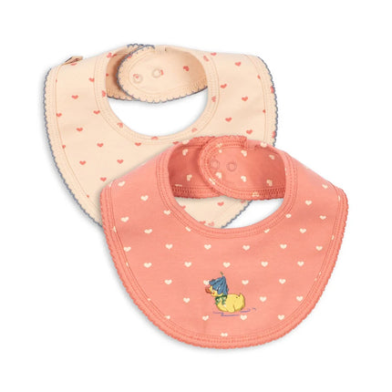 Konges Sløjd Slabbetje Coeur Lantana/Teddy Coeur 2St