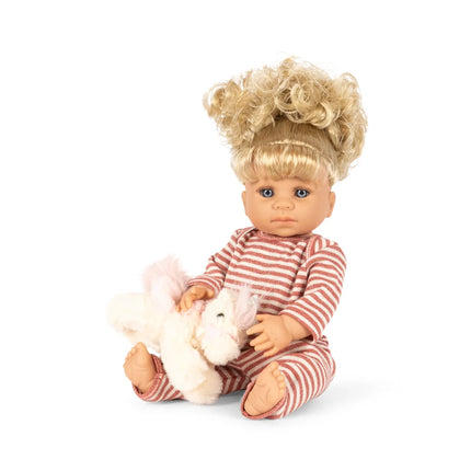 Konges Sløjd -vauvanukke Rose Cream Stripe