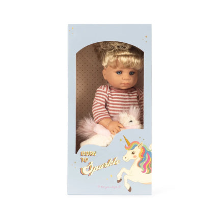 Konges Sløjd -vauvanukke Rose Cream Stripe