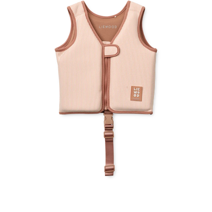 Liewood Uimapuku Dove Pale Tuscany / Crème De La Crème Stripe / Peach