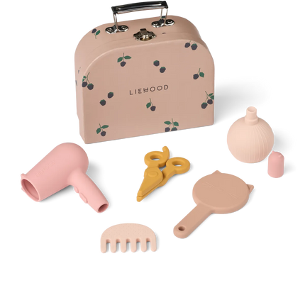 Liewood Ellery-leikkikassi: kampaajasetti