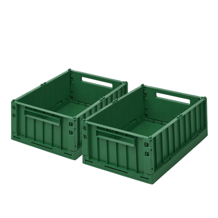 Liewood Opbergkist Garden Green M 2St