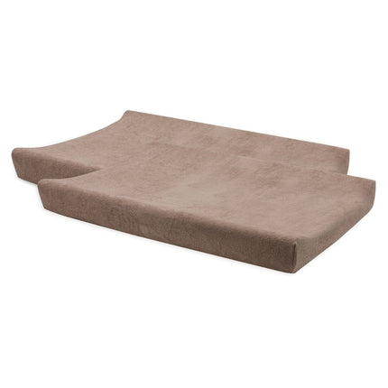 Jollein Aankleedkussenhoes Milky Coffee 50X70Cm 2St koop je bij Babywinkel