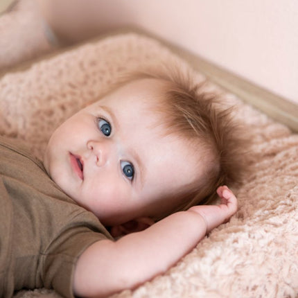 Baby's Only Aankleedkussenhoes Snow Oud Roze 45X70Cm koop je bij Babywinkel
