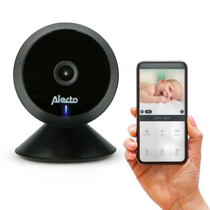 Alecto Baby Monitor Smartbaby5Bk Wifi ja HD-kameran kanssa