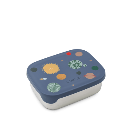Liewood Lunchbox Arthur Universe / Classic Navy koop je bij Babywinkel