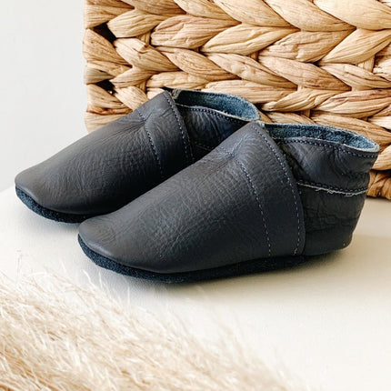 Baby Dutch Baby Schoentjes Effen Blauw koop je bij Babywinkel