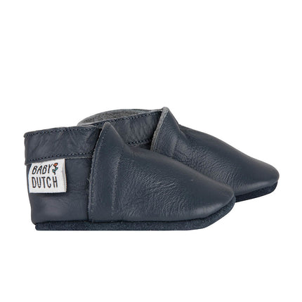 Baby Dutch Baby Schoentjes Effen Blauw koop je bij Babywinkel