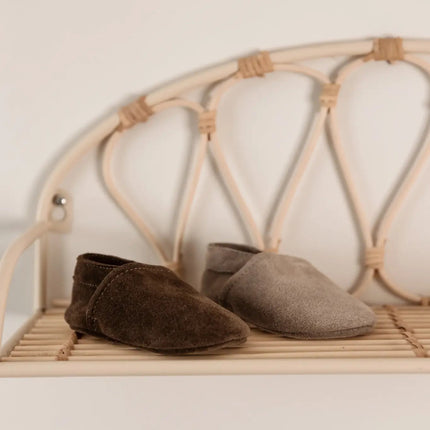 Baby Dutch Baby Schoentjes Lio Brown Suede koop je bij Babywinkel