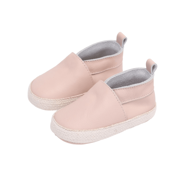 Baby Dutch Baby Schoentjes Lou Roze Leather koop je bij Babywinkel