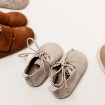 Baby Dutch Baby Schoentjes Nova Camel Suede koop je bij Babywinkel