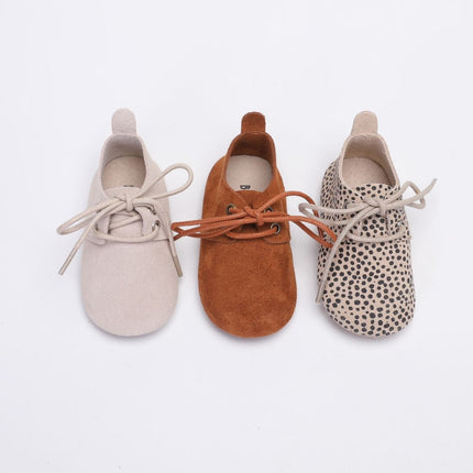 Baby Dutch Baby Schoentjes Nova Ecru Suede koop je bij Babywinkel