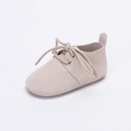 Baby Dutch Baby Schoentjes Nova Ecru Suede koop je bij Babywinkel