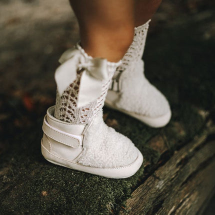 Baby Dutch Baby Schoentjes Teddie Natural koop je bij Babywinkel