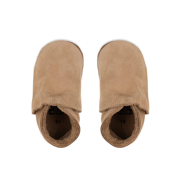 Baby Dutch Babyslofjes Uni Mocca Nubuck koop je bij Babywinkel