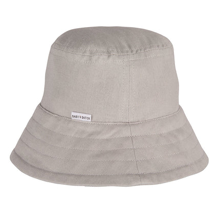 Baby Dutch Zonnehoedje Baby Grijs koop je bij Babywinkel