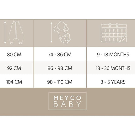 Meyco Slaapzak Baby Zomer Soft Sand koop je bij Babywinkel