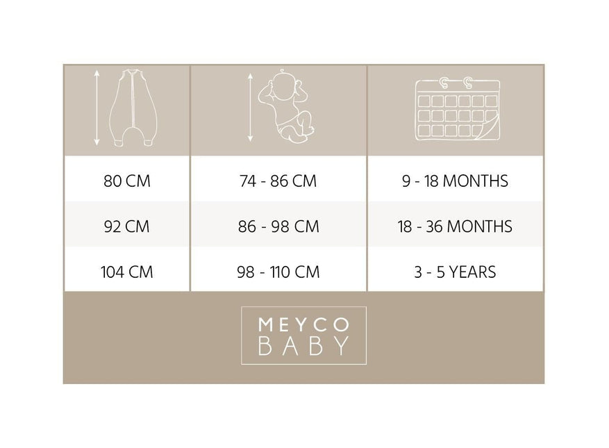 Meyco Slaapzak Baby Zomer Soft Sand koop je bij Babywinkel