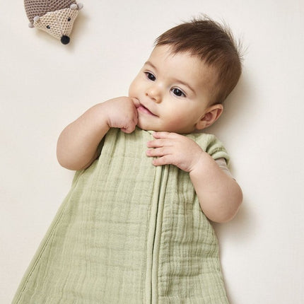 Meyco Slaapzak Baby Zomer Soft Olive Tog 0.5 koop je bij Babywinkel