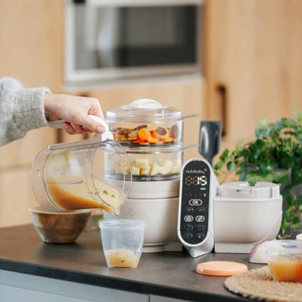Babymoov Keukenmachine Nutribaby Mineral Beige koop je bij Babywinkel