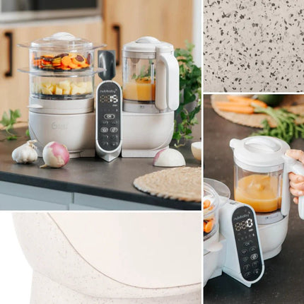 Babymoov Keukenmachine Nutribaby Mineral Beige koop je bij Babywinkel