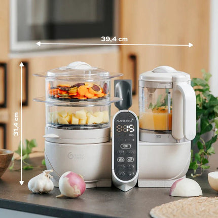 Babymoov Keukenmachine Nutribaby Mineral Beige koop je bij Babywinkel
