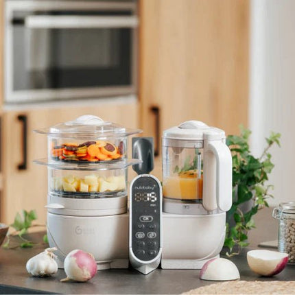 Babymoov Keukenmachine Nutribaby Mineral Beige koop je bij Babywinkel