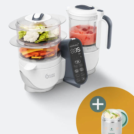 Babymoov Keukenmachine Nutribaby White met Thermobox koop je bij Babywinkel