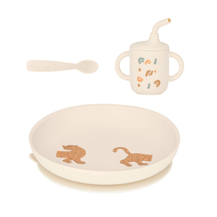 Babymoov Lasten ruokailuvälineet Like a Grown-Up Little Roar