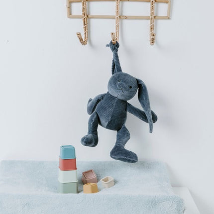 Baby's Only Aankleedkussenhoes Cozy Misty Blue 45X70cm koop je bij Babywinkel