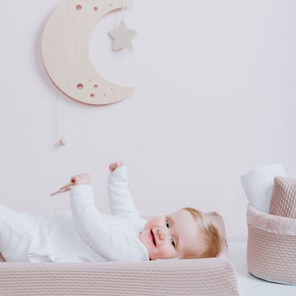 Baby's Only Aankleedkussenhoes Sky Oud Roze 45X70cm koop je bij Babywinkel