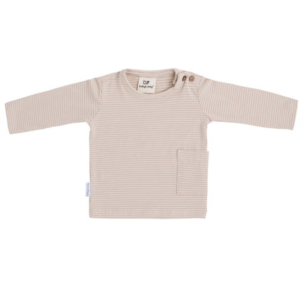 Baby's Only Baby Shirt Stripe Oud Roze koop je bij Babywinkel